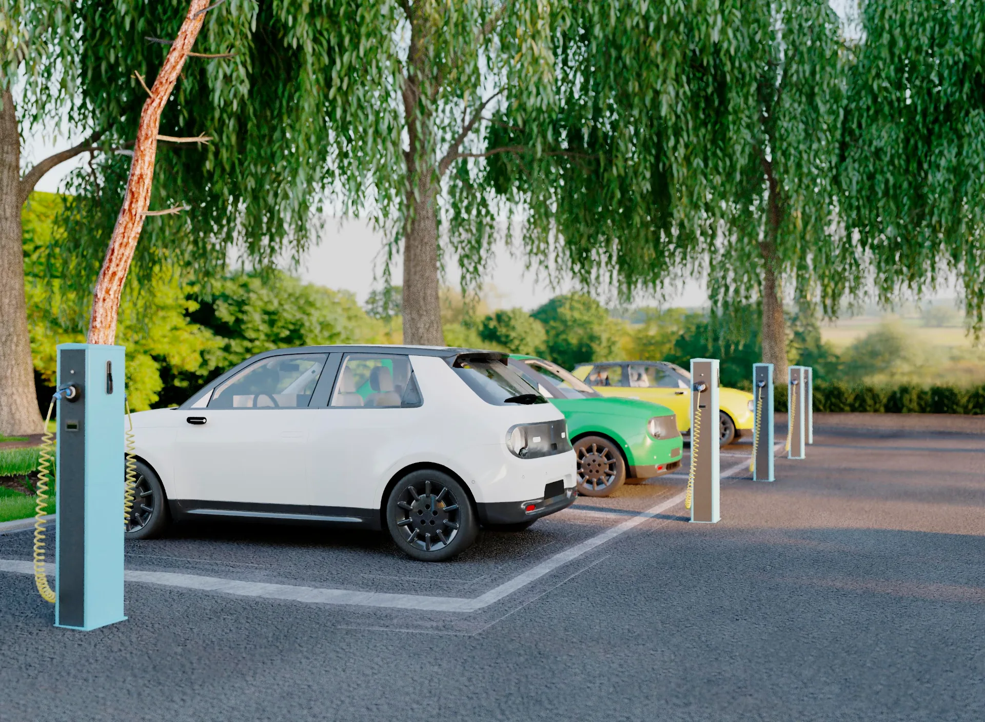 EV Charging Parking Spaces — Smart Parking application